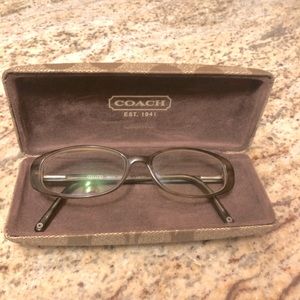 Coach women’s glasses with case